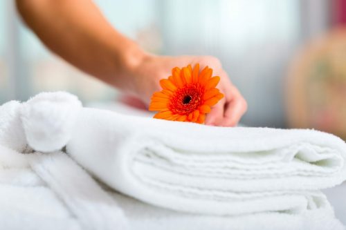 Maid,Doing,Room,Service,In,Hotel,,She,Is,Making,Up