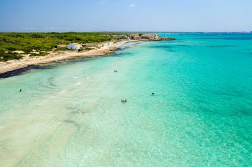 Playa,De,Es,Trenc,En,Mallorca,Desde,La,Altura Playa,De,Es,Trenc,Mallorca
